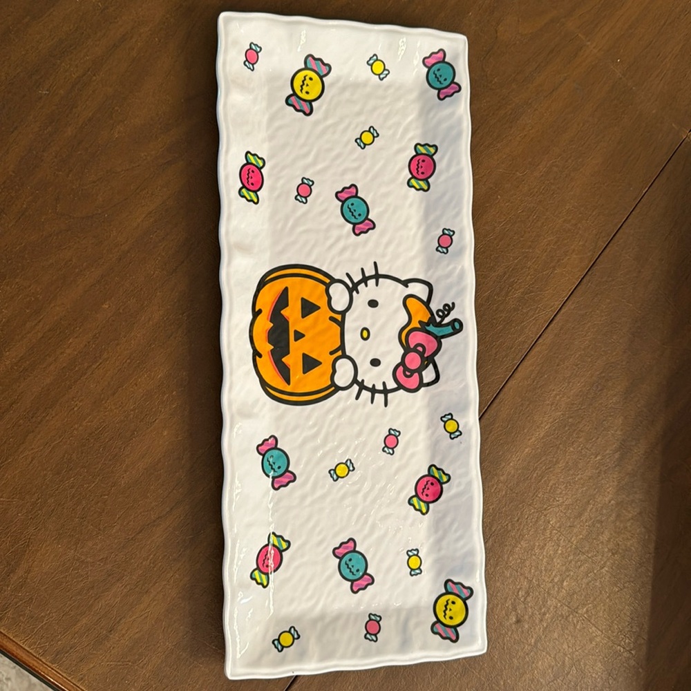 Hello Kitty Melamine Halloween Tray